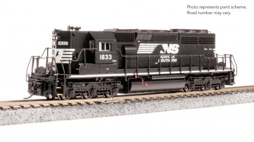 EMD SD40-2, NS 1633, Black/White w/ High Hood, Paragon4 Sound/DC/DCC, N, BLI, 9468