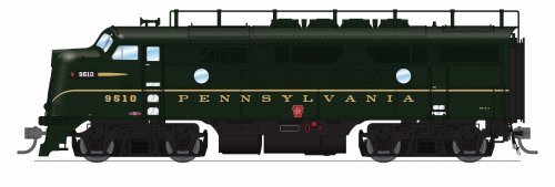 REFURBISHED R9676 EMD F3A, PRR 9517A, DGLE Single Stripe, No-Sound / DCC-Ready, HO, BLI, 9676
