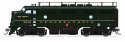 REFURBISHED R9676 EMD F3A, PRR 9517A, DGLE Single Stripe, No-Sound / DCC-Ready, HO, BLI, 9676