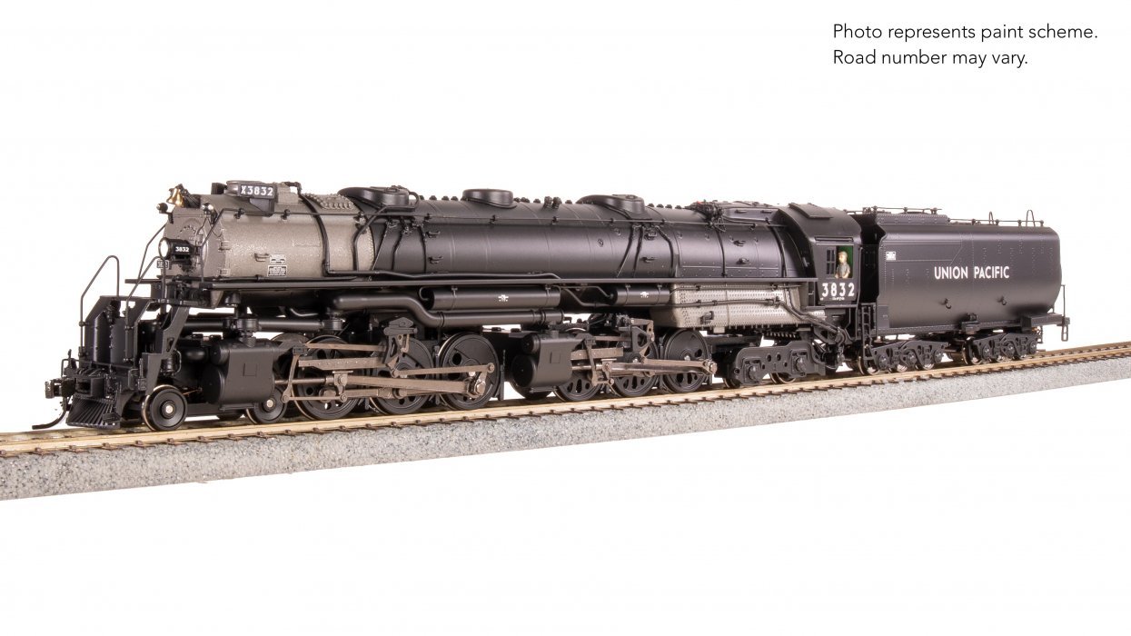 UP Early Challenger (CSA-2), 3832, Post-1947, Re-built Front Engine, Paragon4 Sound/DC/DCC, Smoke, HO, BLI, 9909