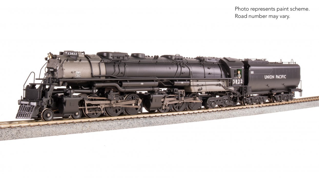 UP Early Challenger (CSA-2), 3822, Post-1947, Integral Cast Cylinder Front Engine, Paragon4 Sound/DC/DCC, Smoke, HO, BLI, 9911