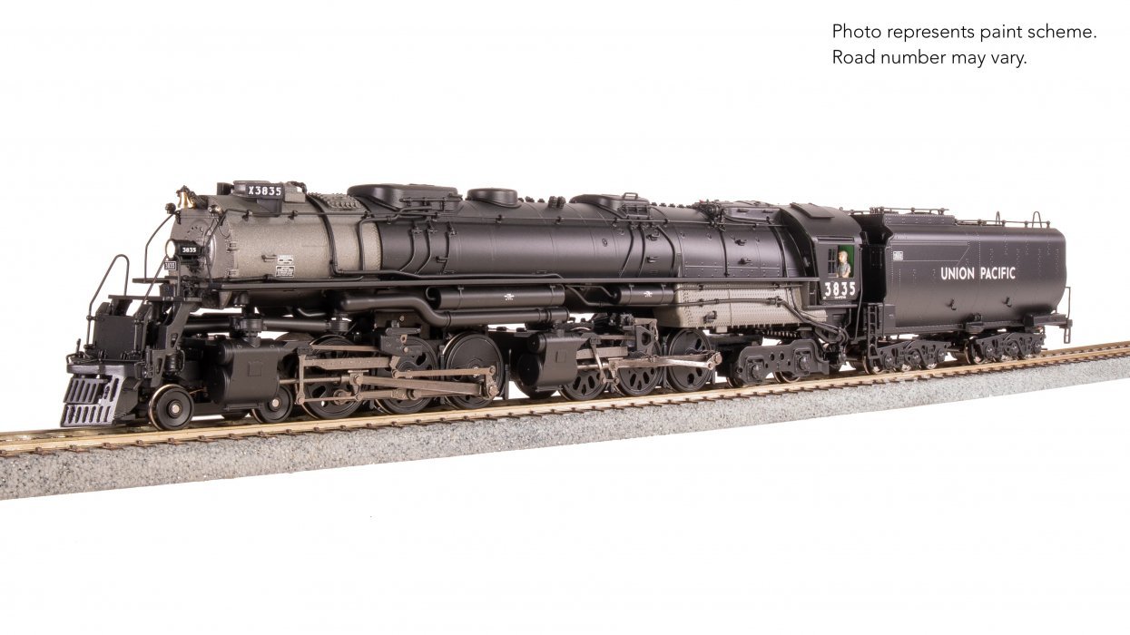 UP Early Challenger (CSA-2), 3835, Post-1947, Integral Cast Cylinder Front Engine, No-Sound / DCC-Ready, HO, BLI, 9914
