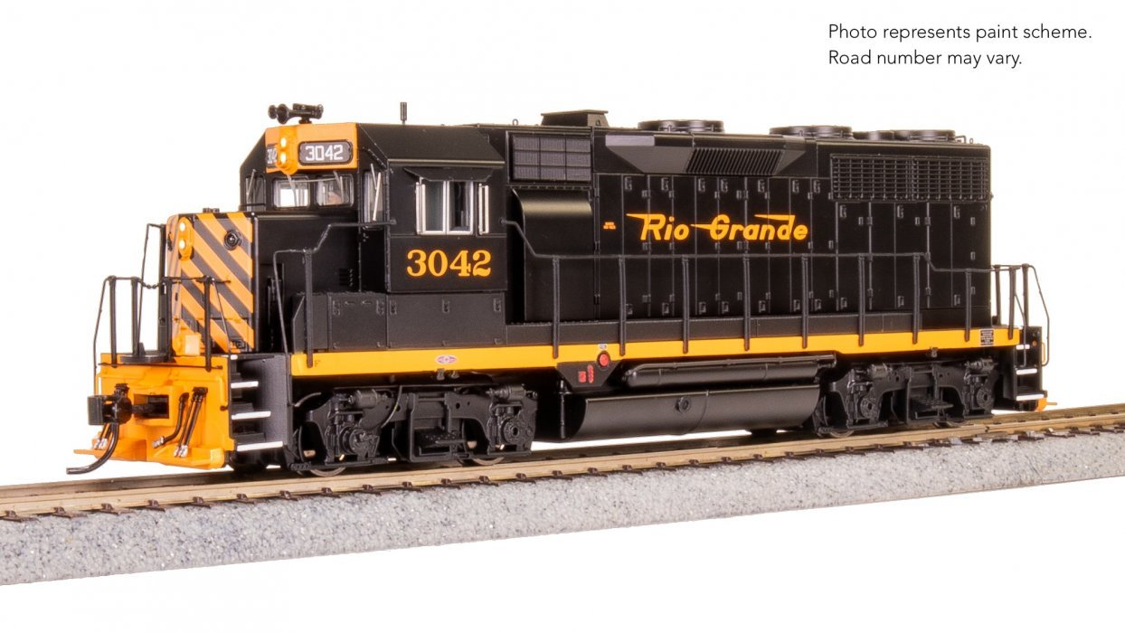 EMD GP35, DRGW 3045, As-Delivered Scheme, Paragon4 Sound/DC/DCC, HO, BLI, 10010