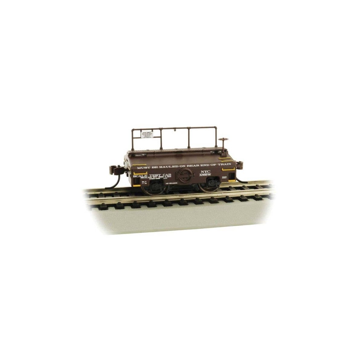 Scale Test Weight Car - Ready to Run -- New York Central X855W, HO, Bachmann Industries 74408