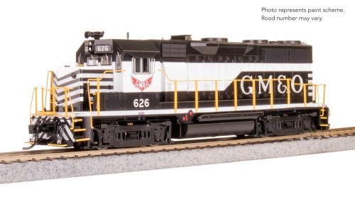 EMD GP35, GM&O 633, As-Delivered Scheme, No-Sound / DCC-Ready, HO, BLI, 10016
