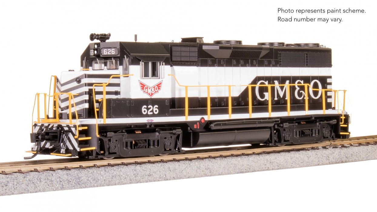 EMD GP35, GM&O 633, As-Delivered Scheme, No-Sound / DCC-Ready, HO, BLI, 10016