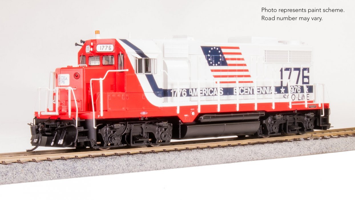EMD GP35, SOO 1776, Bicentennial Scheme, Paragon4 Sound/DC/DCC, HO, BLI, 10019