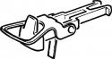 Standard D-link coupling, HO, Roco 40243