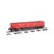 Operating Coal Dump Car - 3-Rail - Ready to Run - Williams(TM) -- Canadian Pacific (Action Red), O, Bachmann Industries 47951