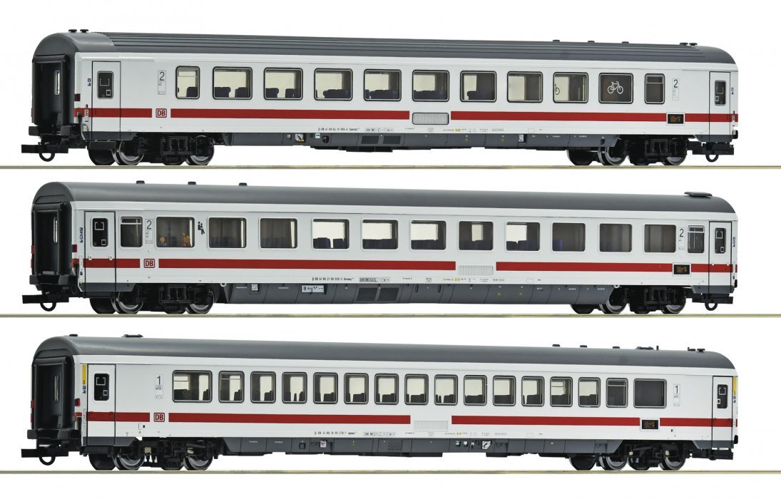 3 piece set (1): IC 2013 "Allgäu", DB AG, HO, Roco 6200183