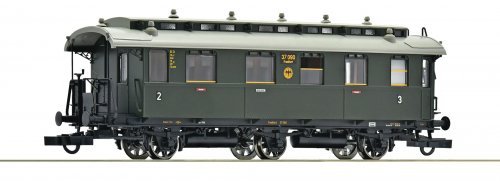 2nd/3rd class passenger coach, DRG, HO, Roco 6200255