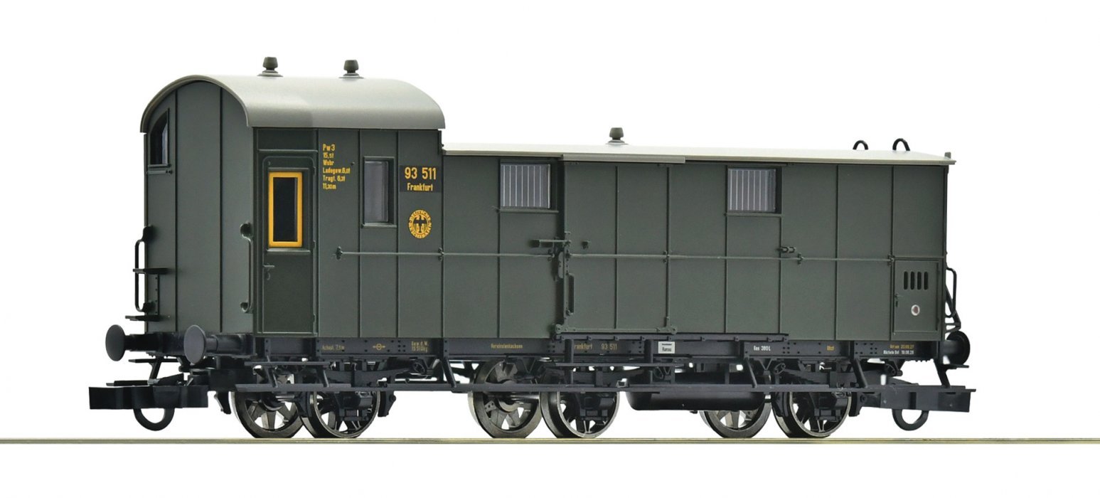 Luggage coach, DRG, HO, Roco 6200256