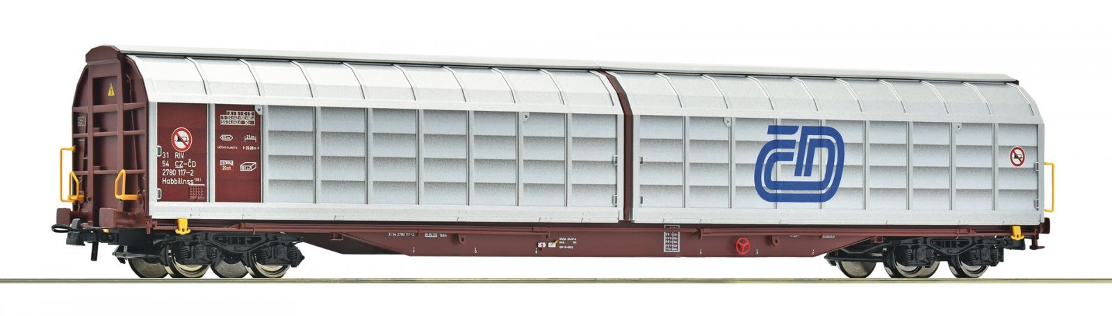 Sliding wall wagon, CD, HO, Roco 6600128
