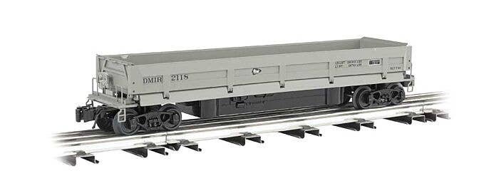 Operating Coal Dump Car - 3-Rail - Ready to Run - Williams(TM) -- Duluth, Missabe & Iron Range (gray), O, Bachmann Industries 47