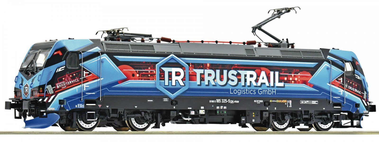Electric locomotive 185 325-5, EBS/TrustRail, HO, Roco 7500218
