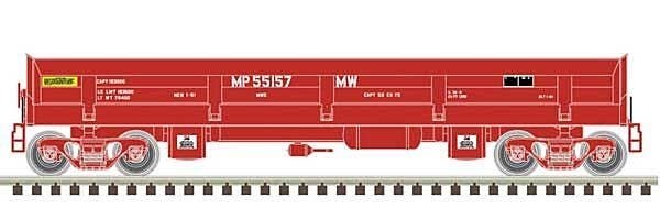 Difco Side-Dump Car - Ready-to-Run - Master(R) -- Missouri Pacific 55167 (Boxcar Red), N, Atlas Model Railroad Co. 50006054