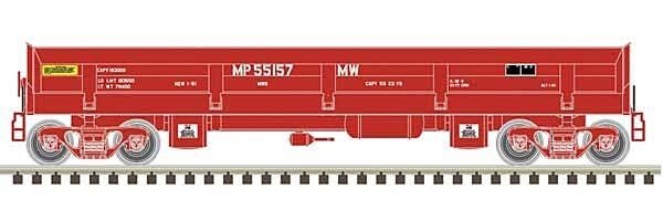 Difco Side-Dump Car - Ready-to-Run - Master(R) -- Missouri Pacific 55228 (Boxcar Red), N, Atlas Model Railroad Co. 50006055