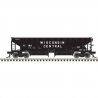 70-Ton Hart Ballast Car - Ready to Run - Master(R) -- Wisconsin Central 118 (black, white), N, Atlas Model Railroad Co. 50006618