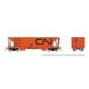 NSC Ballast Hopper - Ready to Run -- Canadian National Random from Set 2 (orange, black, Noodle Logo), HO, Rapido Trains Inc 158