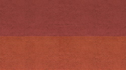 3D Cardboard Sheet “Plain Tile”, red, NOCH 56970