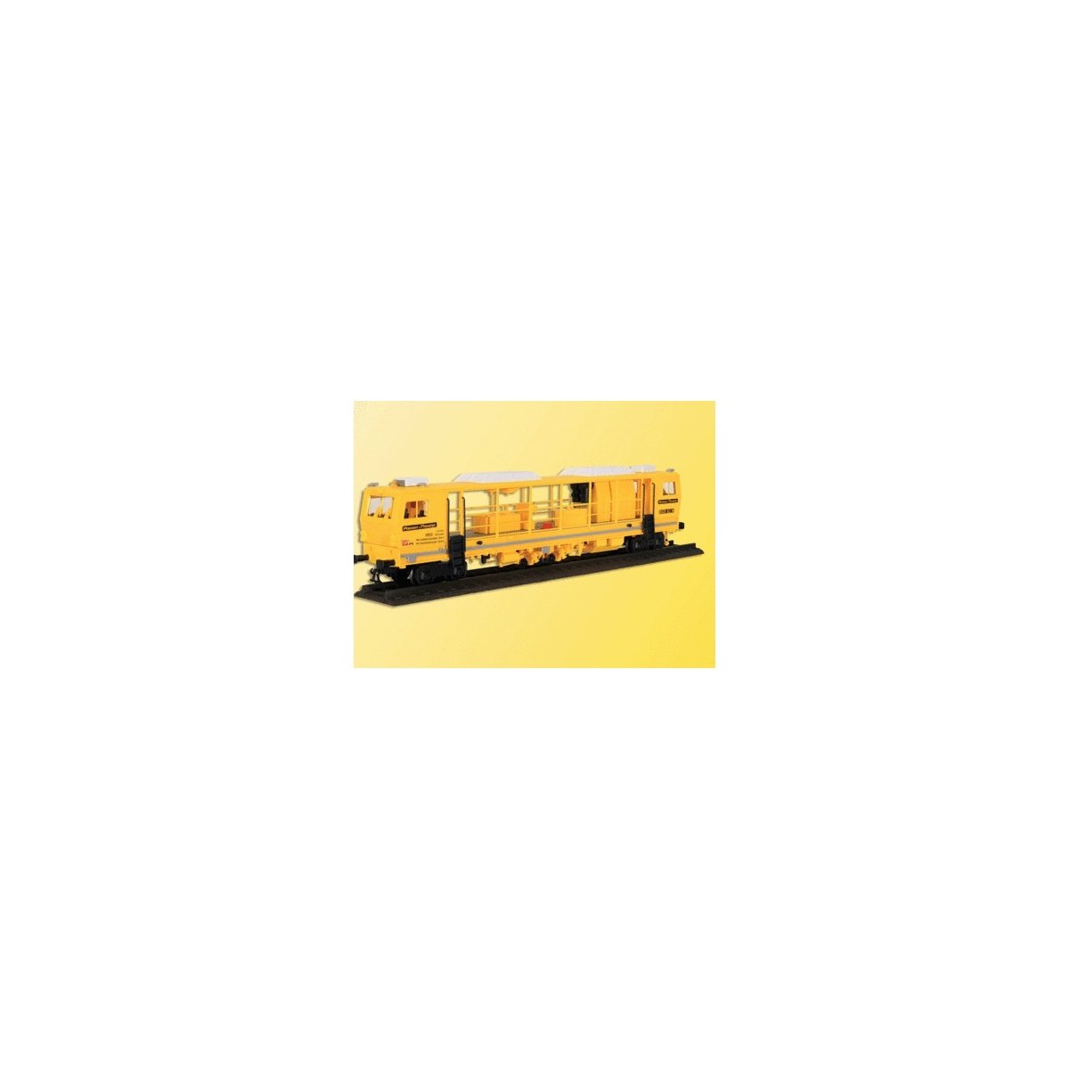 Maintenance/Work Train Equipment (Nonpowered Plastic Kits) -- Plasser & Theurer DGS 62 N (Open Version), HO, Kibri 16070