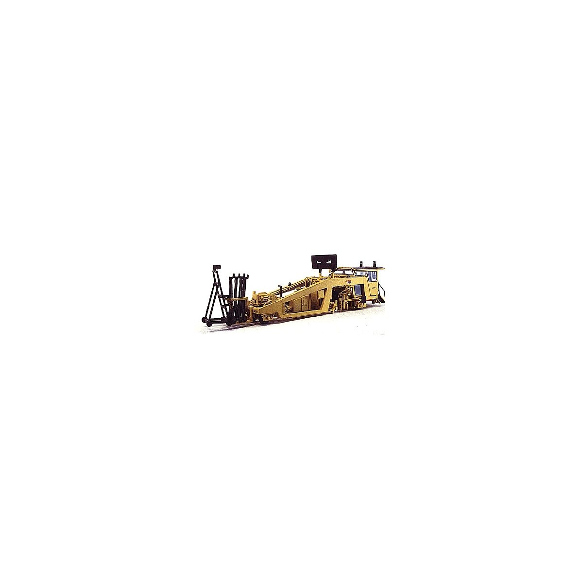 Maintenance-of-Way (MOW) / Work Train Equipment (Unpainted Metal Kit) -- Fairmont Tamper Mark IV w/Laser Alignment Buggy, HO, Cu
