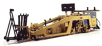 Maintenance-of-Way (MOW) / Work Train Equipment (Unpainted Metal Kit) -- Fairmont Tamper Mark IV w/Laser Alignment Buggy, HO, Cu