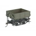 Wood Side-Dump Car 3-Pack - Ready to Run - Spectrum(R) -- Green, On30, Bachmann Industries 29804