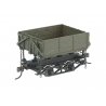 Wood Side-Dump Car 3-Pack - Ready to Run - Spectrum(R) -- Green, On30, Bachmann Industries 29804