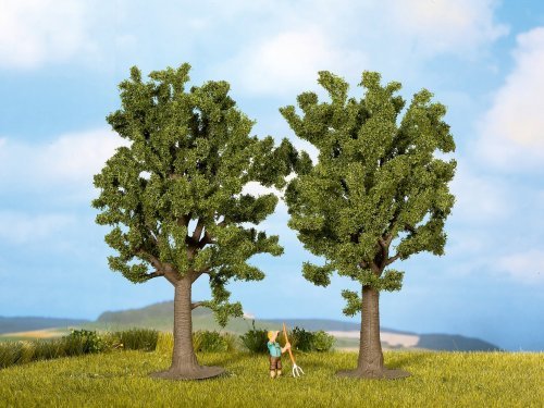 Multi-Tree Packs -- Beech 5-1/8′ 13cm pkg(2), HO, NOCH 25170