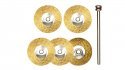 Brass wire wheel brushes, PROXXON 4528962