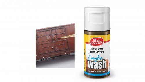 New Brown, Acrylic Wash, NOCH 4602450