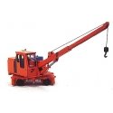 Maintenance-of-Way (MOW) / Work Train Equipment (Unpainted Metal Kit) -- Pyke Utility Crane, HO, Custom Finishing 7010
