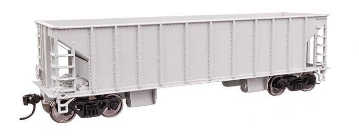 41′ Ballast Hopper - Ready to Run -- Undecorated, HO, WalthersMainline 57000