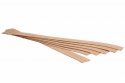 Cork Roadbed -- Each Piece: 1-3/4 x 19-11/16 x 1/8′ 4.4 x 50 x .3cm pkg(18), HO, NOCH 50412