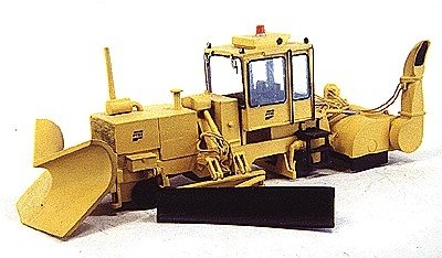 Maintenance-of-Way (MOW) / Work Train Equipment (Unpainted Metal Kit) -- Pyke Model M Snow Clearing Machine, HO, Custom Finishin