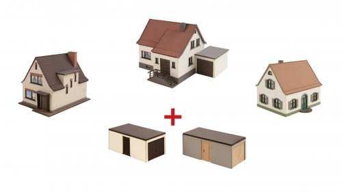 Discount-Set "Village" H0, NOCH SW10014