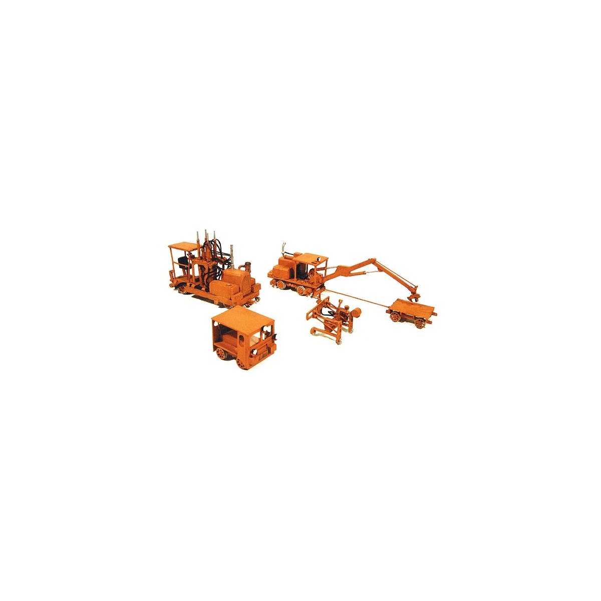 Track Equipment Set - Kit, HO, Durango Press 100