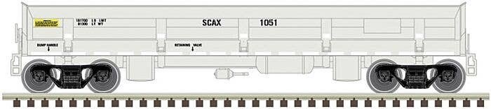 Difco Side-Dump Car - Ready-to-Run - Master(R) -- Metrolink SCAX 1050 (Light Gray), N, Atlas Model Railroad Co. 50004569