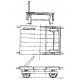Pushcar Kit -- Denver, South Park & Pacific, O, Grandt Line Products Inc 3015