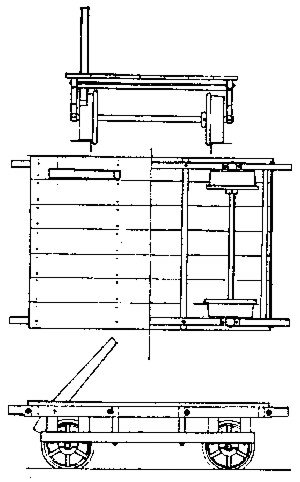 Pushcar Kit -- Denver, South Park & Pacific, O, Grandt Line Products Inc 3015