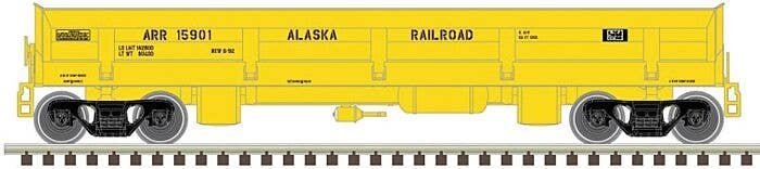 Difco Side Dump Car - Ready to Run - Master(R) -- Alaska Railroad 15840 (yellow), N, Atlas Model Railroad Co. 50004582