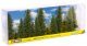 Fir Trees -- 3-1/8 - 4-3/4′ 8 - 12cm pkg(9), All Scales, NOCH 25086