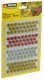 Grass Tufts -- Flowering Plants - Yellow, Red, White 1/4′ 6mm Fibers pkg(104), All Scales, NOCH 7135