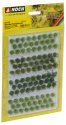 Grass Tufts -- Light, Medium and Dark Green Field Plants, 1/4′ 6mm Fibers pkg(104), All Scales, NOCH 7133