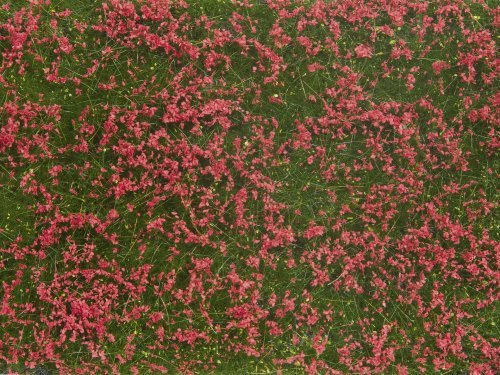Ground Cover Foliage Pad -- Meadow Red 4-3/4 x 7-1/16′ 12 x 18cm, All Scales, NOCH 7257