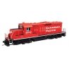 EMD GP9 Phase II with Chopped Nose - ESU(R) Sound and DCC -- Canadian Pacific 8218 (red, white), HO, WalthersMainline 20435