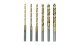 % SALE % HSS twist drill set with centering spike, NOCH 4528876
