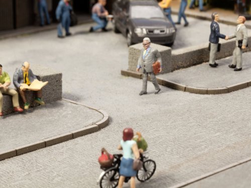 Curbs - Laser-Cut Minis, HO, NOCH 14219