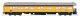 Heavyweight Business Car Observation - Ready to Run -- Chessie Steam Special 18 (yellow,, HO, Broadway Limited Imports 9